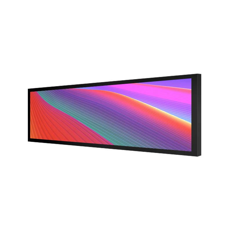 شاشة LCD رقمية ذات شريط ممتد -video
